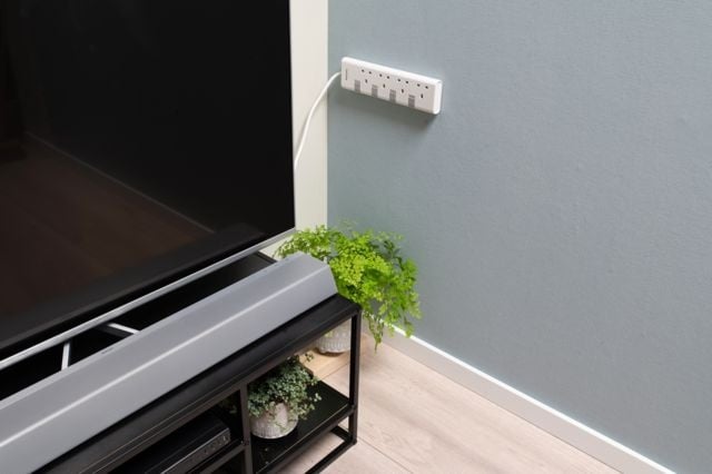 Stekkerdoos 4 Stopcontacten 230V – Philips CHP3140WB/05 – Wit