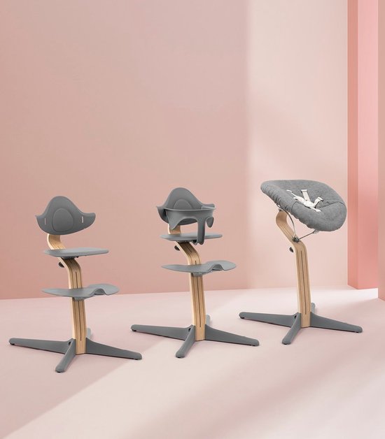 Stokke® Nomi® Kinderstoel - Eiken - Grijs