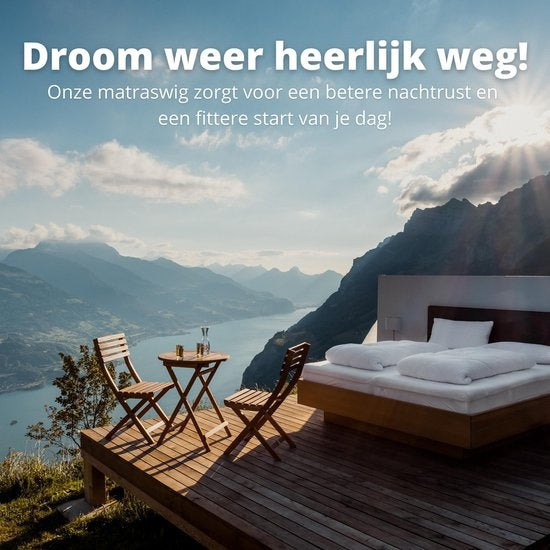 Matraswig Bedbinder Liefdesbrug - Matraswiggen werkt naad weg tussen twee bedden - Matras Binder Lovebridge - Bedbinders EarKings
