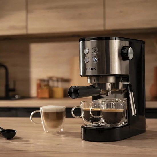 Krups Virtuoso Essential XP4418 Espresso machine - Zwart