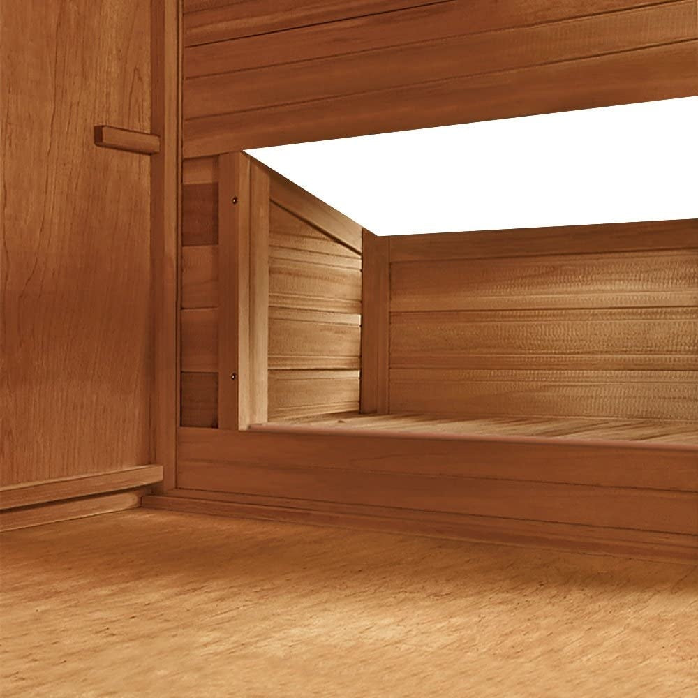 Deuba Kippenhok 191 x 151 x 148 cm, Hout, Bruin