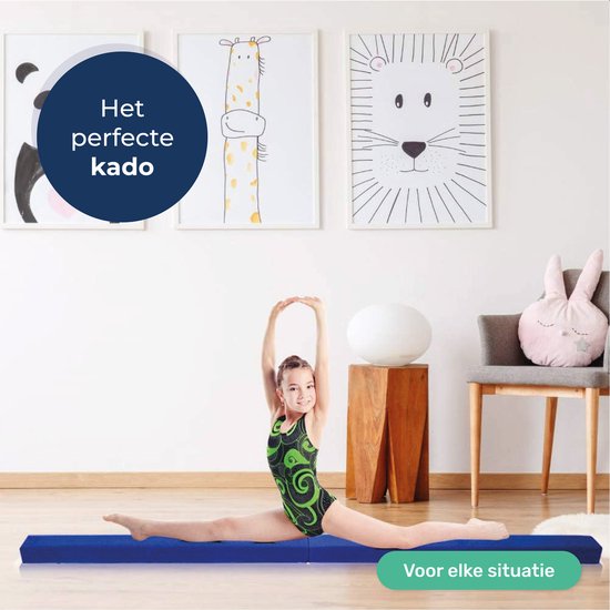 ProSkill Turnbalk - 210cm - Evenwichtsbalk - Voor thuis - Opvouwbaar - Turnen