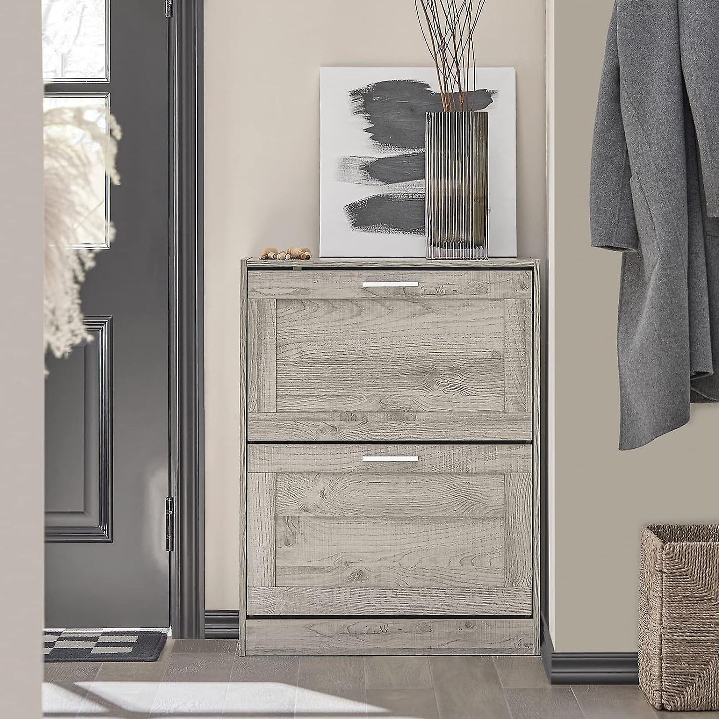 SoBuy Schoenenrek Schoen opbergkast Organizer Unit - FSR137-HG - B60 x D23 x H79cm