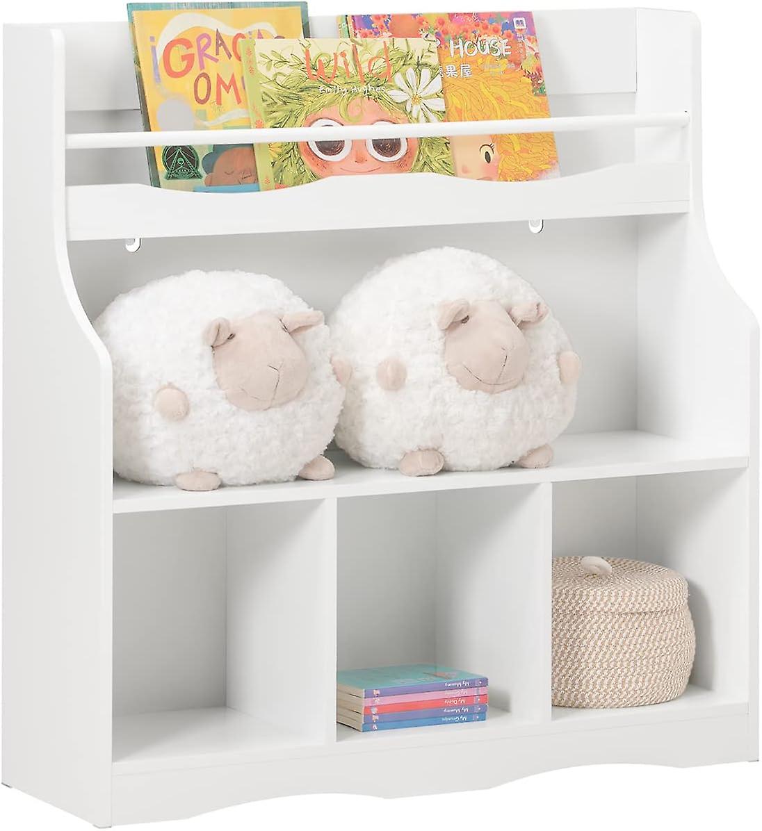 SoBuy Opbergkast voor Kinderen - Max. 75 kg - Wit - 90 x 30 x95 cm