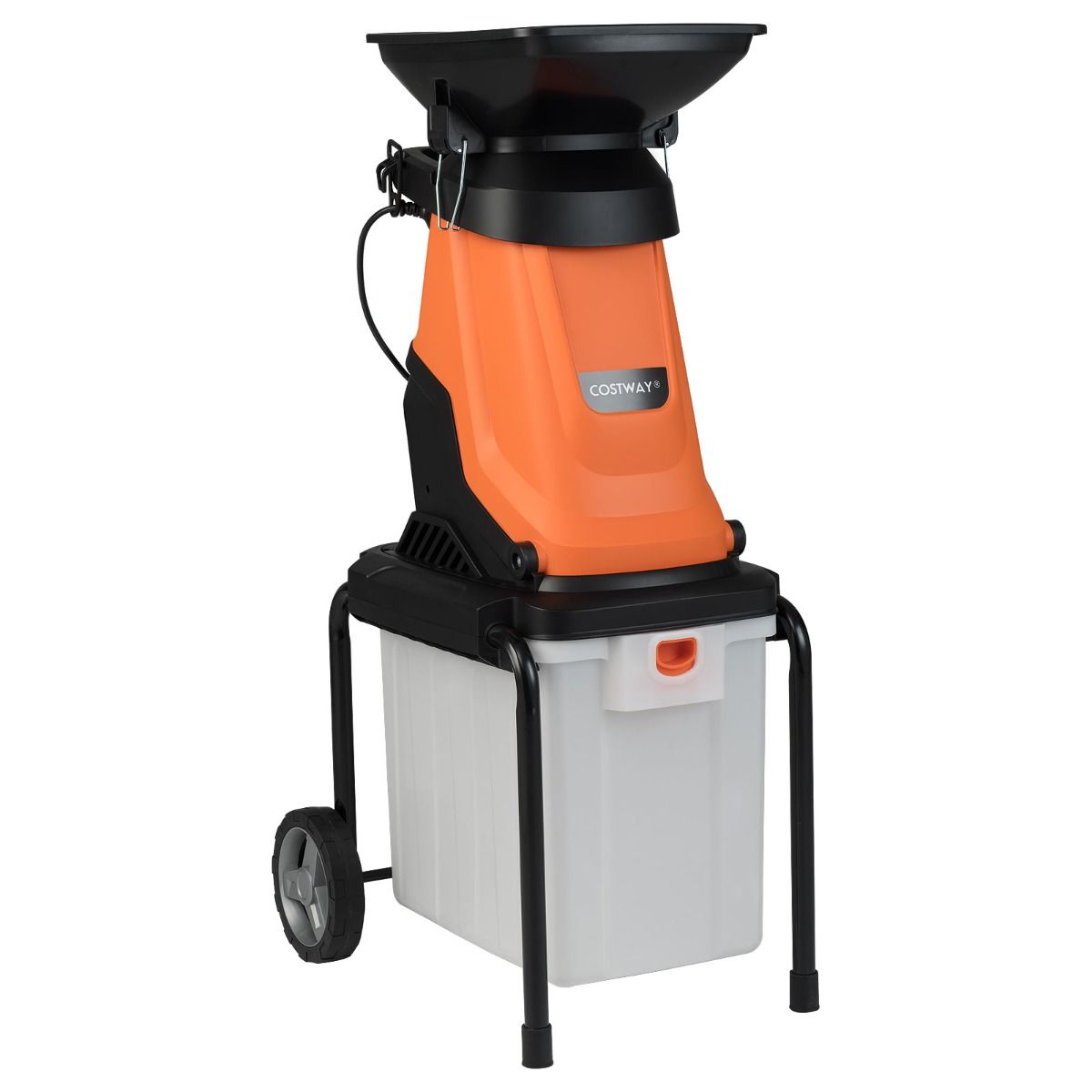 Coast Elektrische Hakselaar - 3000 W Tuinversnipperaar - 50 liter opvangbak - Groen/Oranje