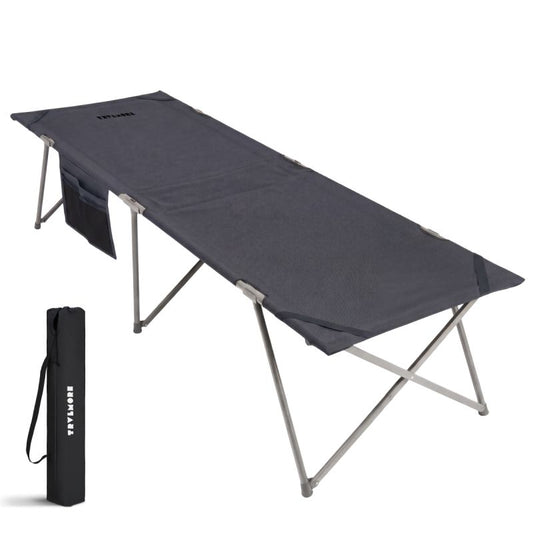 Trvlmore veldbed - 213 x 79 x 50 cm - extra groot - opvouwbaar - camping bed