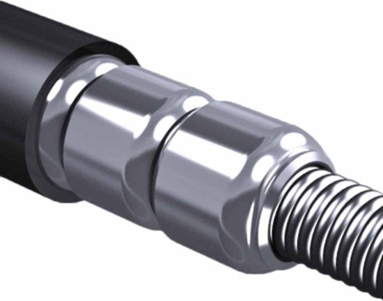 Abus Steel-O-Flex Tresor 1360/110 Kabelslot - 110 cm - Zwart