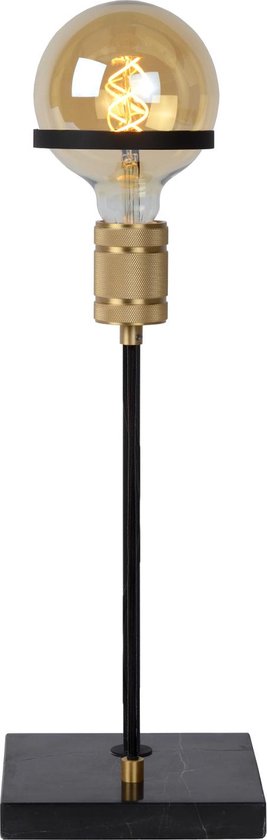 Lucide OTTELIEN - Tafellamp - 1xE27 - Zwart