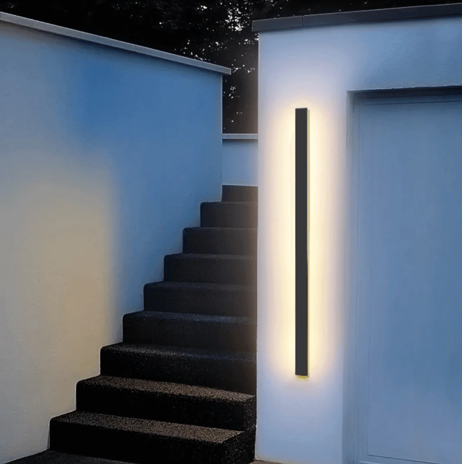 outdoor moderne led lamp - 90 cm - zwart