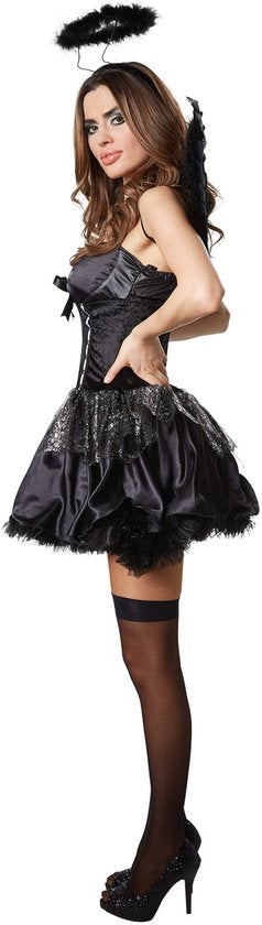 Dressforfun Hete engel S - verkleedkleding kostuum halloween verkleden feestkleding carnavalskleding carnaval feestkledij partykleding - 302457