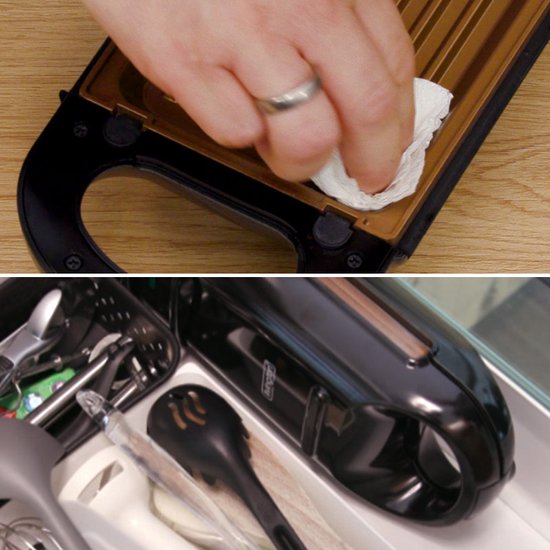 Livington Copperline Flipswitch multifunctionele grill, 800 W inclusief receptenboekje