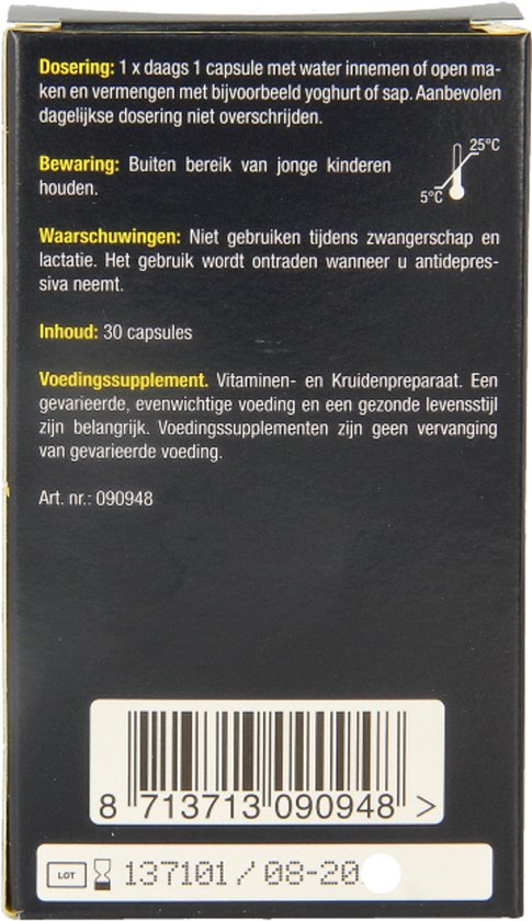 Lucovitaal Stemmingbalans 30 capsules