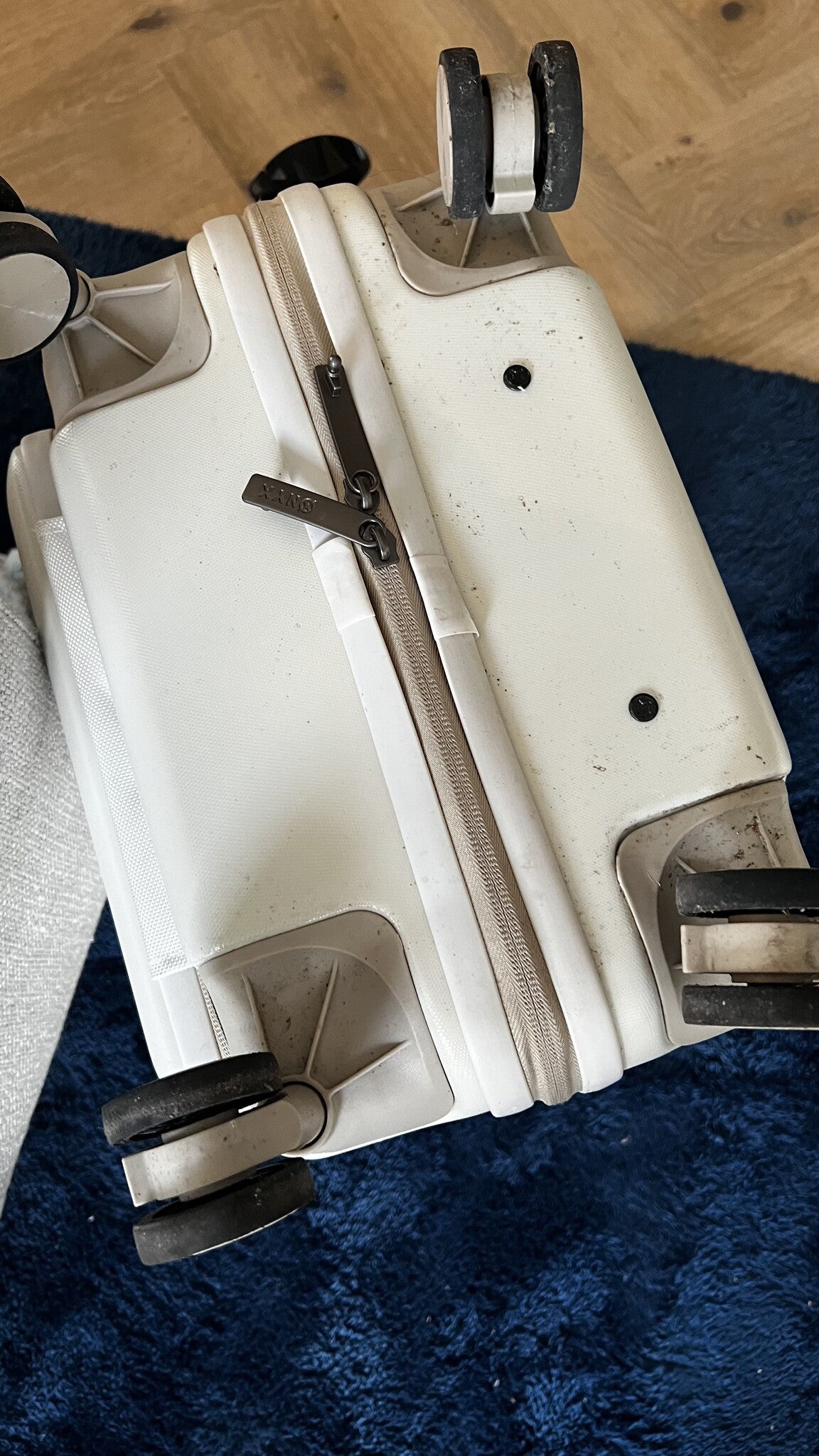 ONYX Handbagage Koffer 35 L - Spinner wielen - Lichtgewicht Trolley - Dubbel TSA Slot - Handig voorvak - 55 cm - Beige