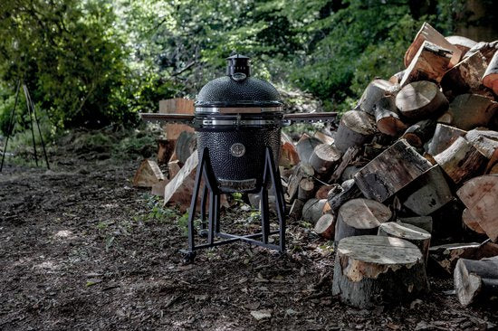 Grizzly Grills Kamado Elite Medium - Barbecue - ø39cm / ø15inch - Zwart - Compleet