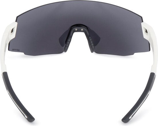 AGU Vigor Bril Unisex - Wit- UV400 Lenzen - Anti Fog coating - 2 extra lenzen - Anti-allergeen Oorpootjes - Inclusief Opberghoes