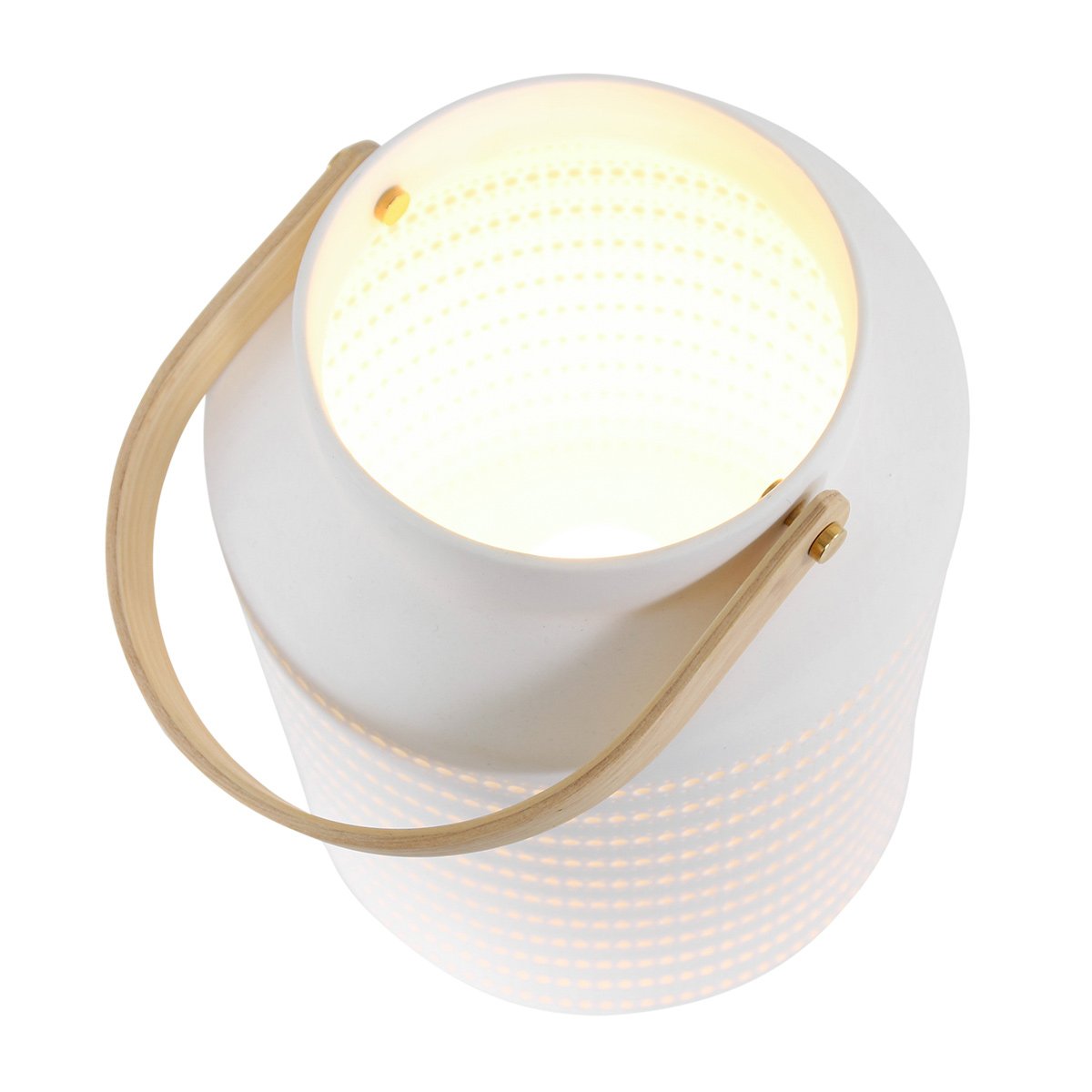 Anne Lighting tafellamp Porcelain - wit - porselein - 14 cm - E14 fitting - 3058W