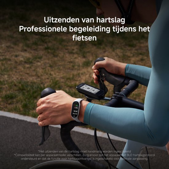 Xiaomi Smart Band 10 - 1,72-inch AMOLED - 150+ sportmodi - 21 dagen batterij - Zwart