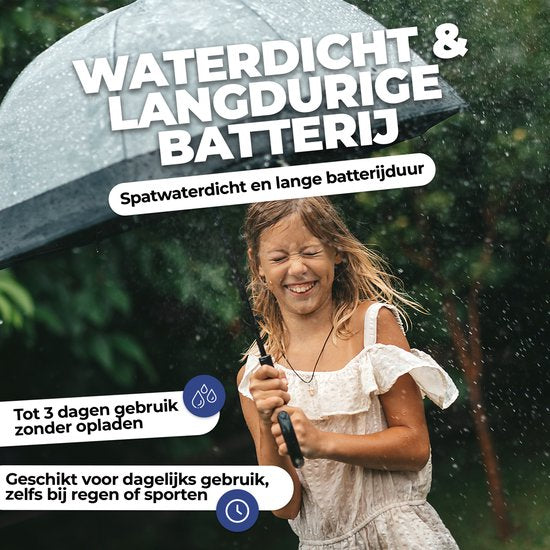 Denver Smartwatch Kinderen - Bellen/SMS/Whatsapp - Voor Android & iOS - Stappenteller - Slaapactiviteit - Hartslag, Bloeddrukmeter, Sportmodus - SWK120BU
