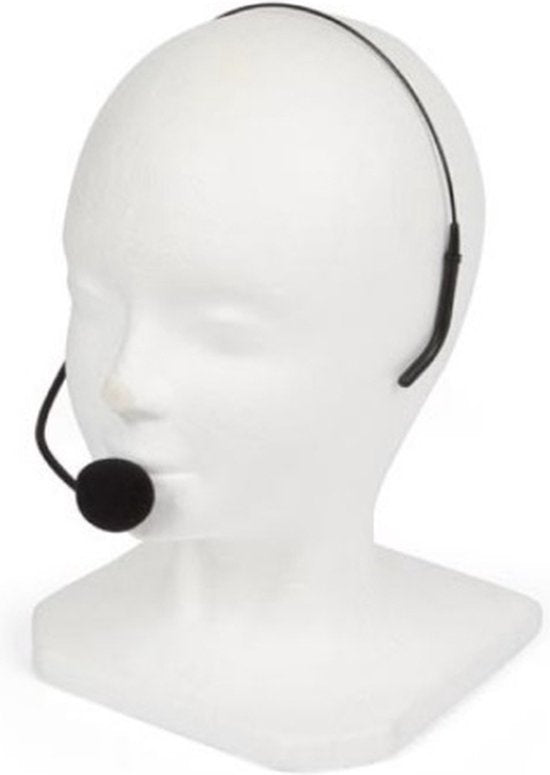 HQ-Power Draagbare stemversterker, met headset en draagriem, 5 W, zwart