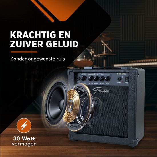 Finesse Basgitaar Versterker - Versterkers - Gitaarversterker - Audio