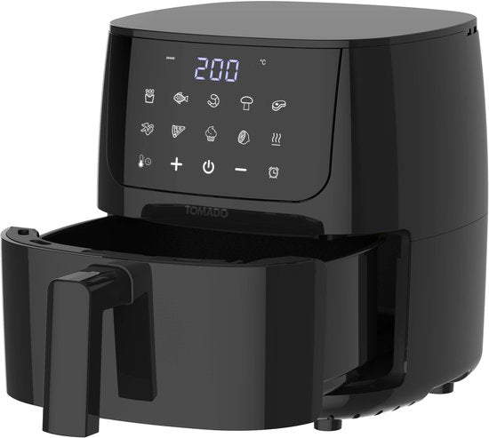Tomado TAF2002B - Mini airfryer - Heteluchtfriteuse - 2 liter - Digitaal display - PFAS vrij