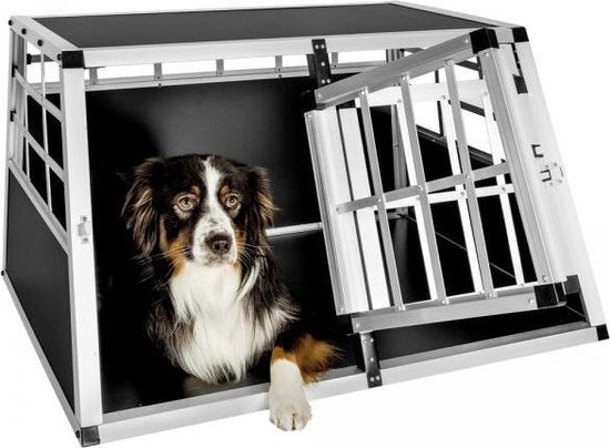 Tectake Autobench - Hondenbench - 89 x 69 x 50 cm
