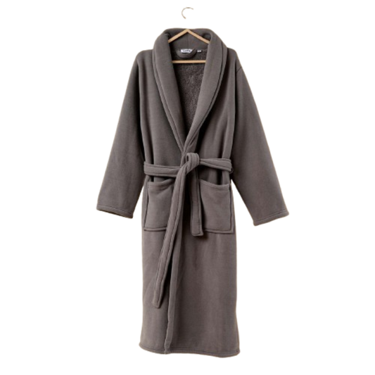 SJUMO Badjas – Moonstone Grey – Maat L/XL – Ultra-zacht & Duurzaam