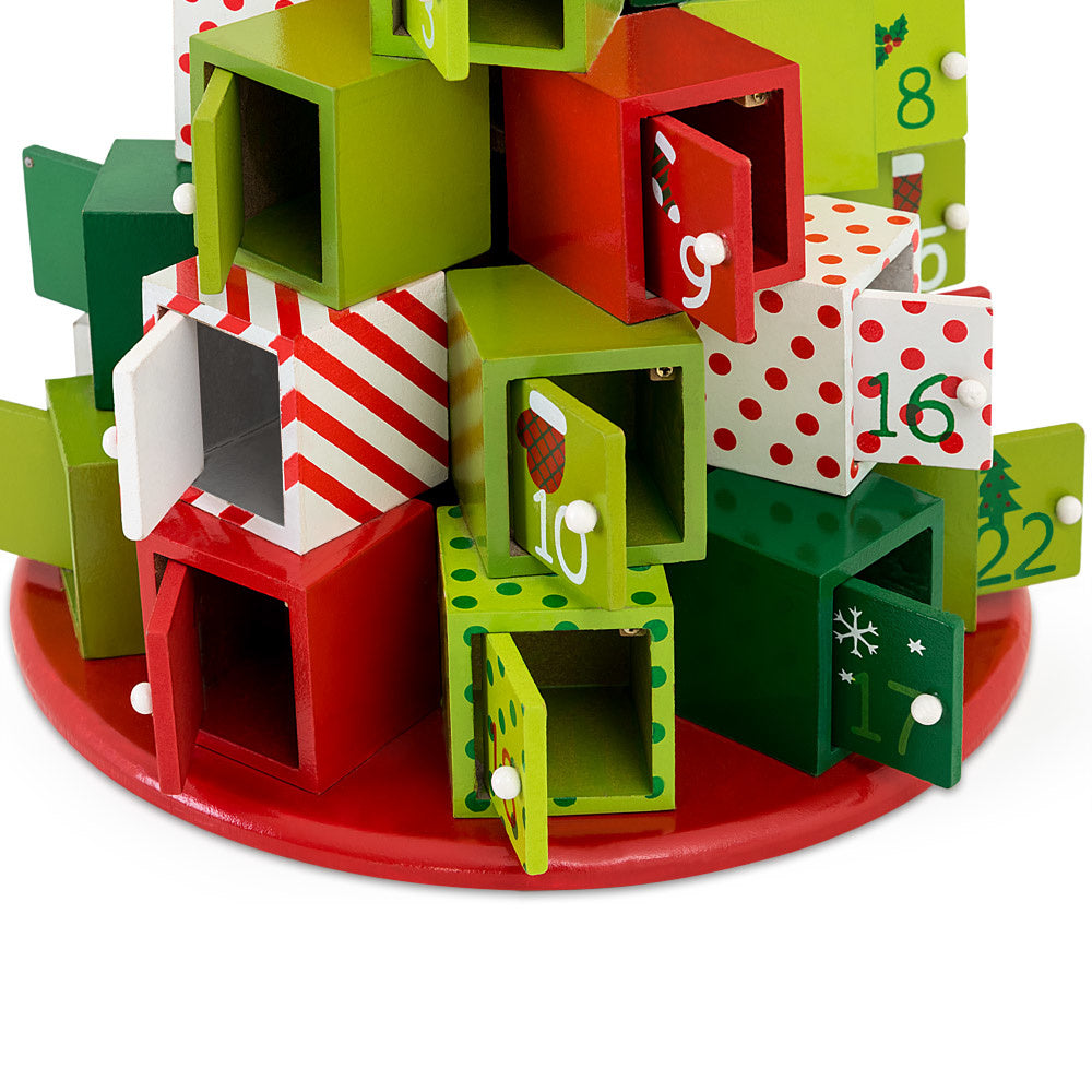 Spielwerk Herbruikbare Adventskalender - Cadeauberg 24 Deuren