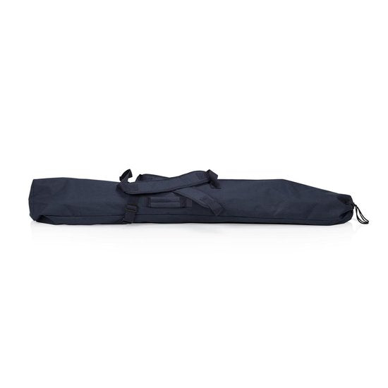 Campart Hangmat met Standaard BE-0640 - Opvouwbaar en lichtgewicht - Stalen Frame - Draagvermogen 150 kg - Inclusief opbergtas - Blauw