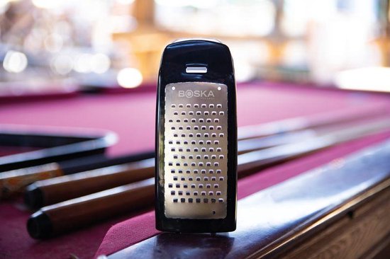 Boska Easy Grater - Tafelrasp - RVS - Zwart - Met Opvangbakje