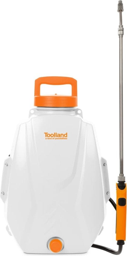 Toolland Rugsproeier Met Herlaadbare Batterij - 12 L