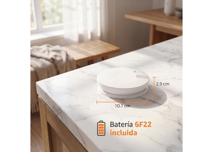 Smartwares FSM-11710 Rookmelder met Optische Sensor - Vervangbare Batterij - 10 Jaar Sensorlevensduur