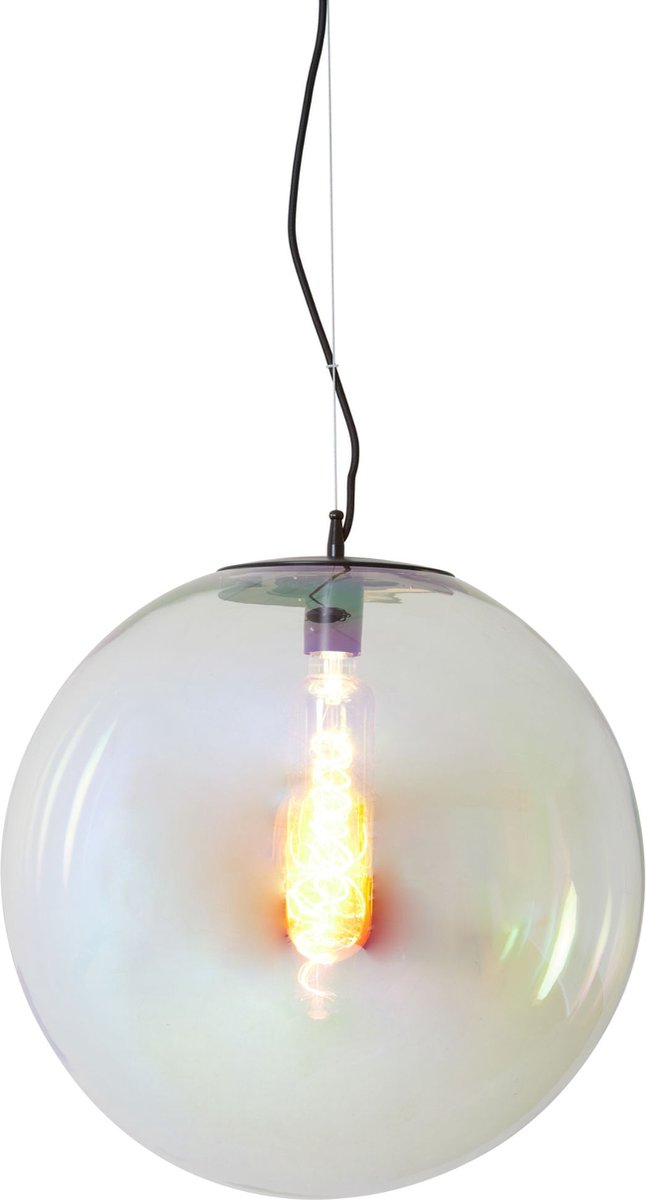 Light & Living Hanglamp Medina - Multicolor Glas - Ø48cm - Modern & Elegant voor Woonkamer, Slaapkamer of Eetkamer