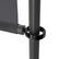 tectake Zonnescherm Taija – Klemzonwering – 120 x 310 cm – Donkergrijs