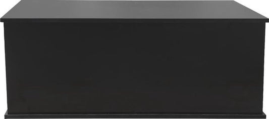 VDD Opbergkist - 100x40x40 cm – Speelgoed- en Dekenkist – Zwart