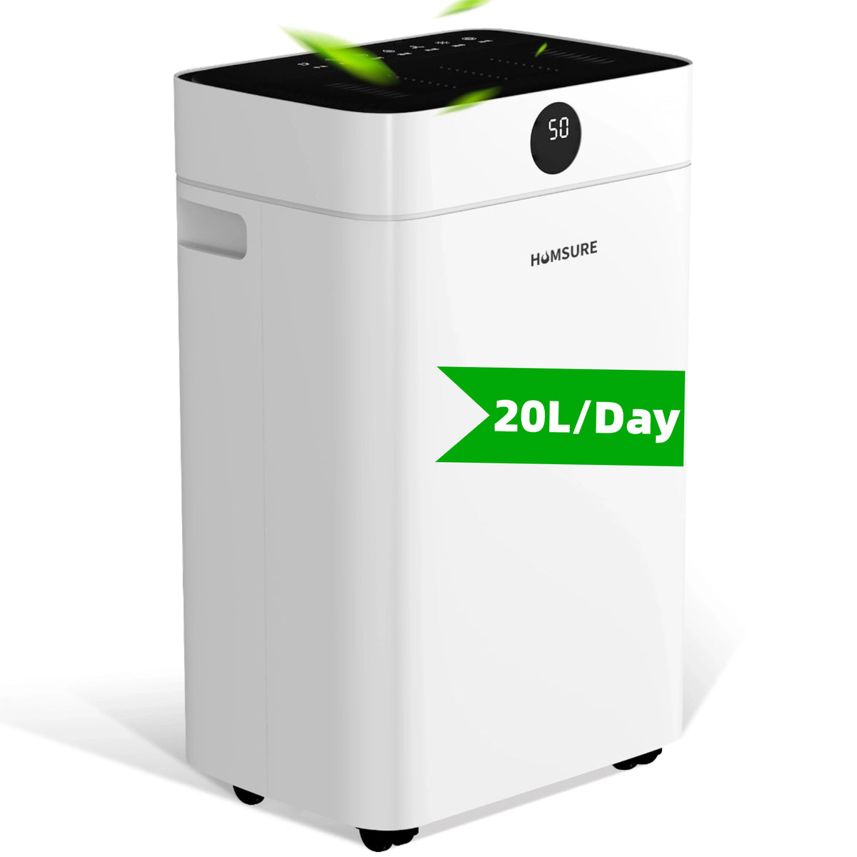 HUMSURE luchtontvochtiger - 20 l/dag - 2,8 liter tank