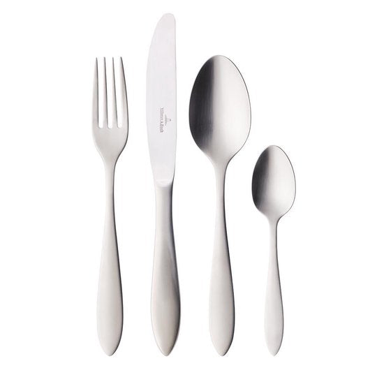 Villeroy & Boch Arthur Bestekcassette - 30 delig - 44 x 28 x 5 cm - Geborsteld RVS