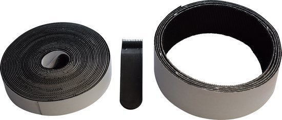 O’DADDY® Deurgordijn – Vliegengordijn - Magnetisch - Deurhor Deluxe 100 x 230 cm – Zwarte Hor – Horgordijnen - Hordeur