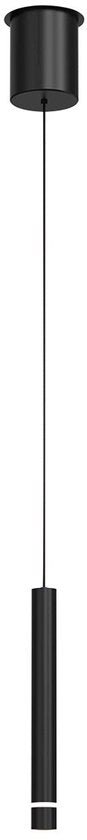 Hanglamp Volari 4714ZW zwart design hoogte verstelbaar van 50 tot 170 cm, met metalen en elektronische onderdelen, merk Steinhauer