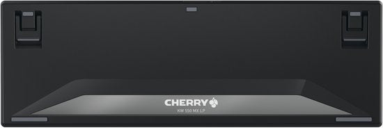 CHERRY KW 550 MX LP toetsenbord Thuis/Werk USB + Bluetooth QZERTY Amerikaans Engels Zwart
