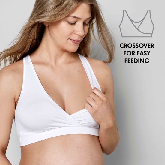 Medela Keep Cool Sleep Zwangerschaps- En Voedingsbeha Wit M