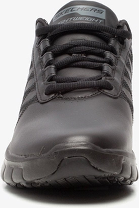 Skechers Work Relaxed Fit sneakers zwart Leer - Dames
