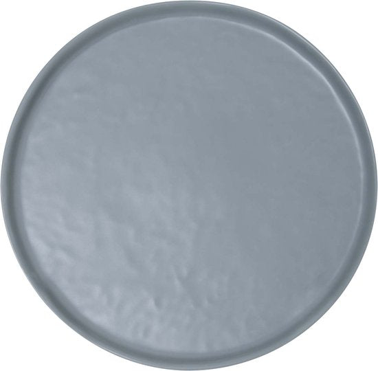 Bo-Camp - Servies - Molvadite - 16 Stuks - Blauw/grijs