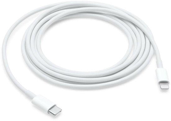 Apple - Lightning Oplaadkabel - USB‑C naar Lightning - 2m - Wit