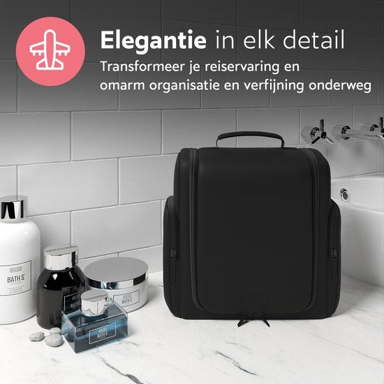 ONYX® Toilettas Zwart L