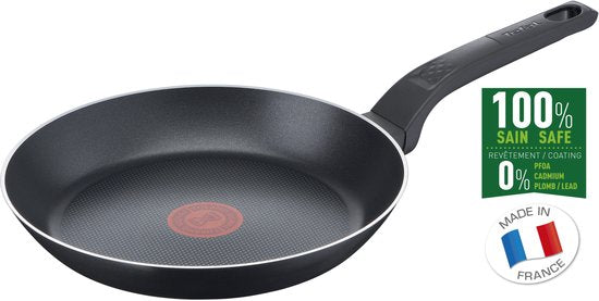 Tefal Easy Cook & Clean - Koekenpan - Ø 24 cm - Anti-aanbaklaag - Niet Geschikt voor Inductie