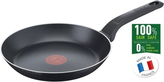 Tefal Easy Cook & Clean - Koekenpan - Ø 24 cm - Anti-aanbaklaag - Niet Geschikt voor Inductie