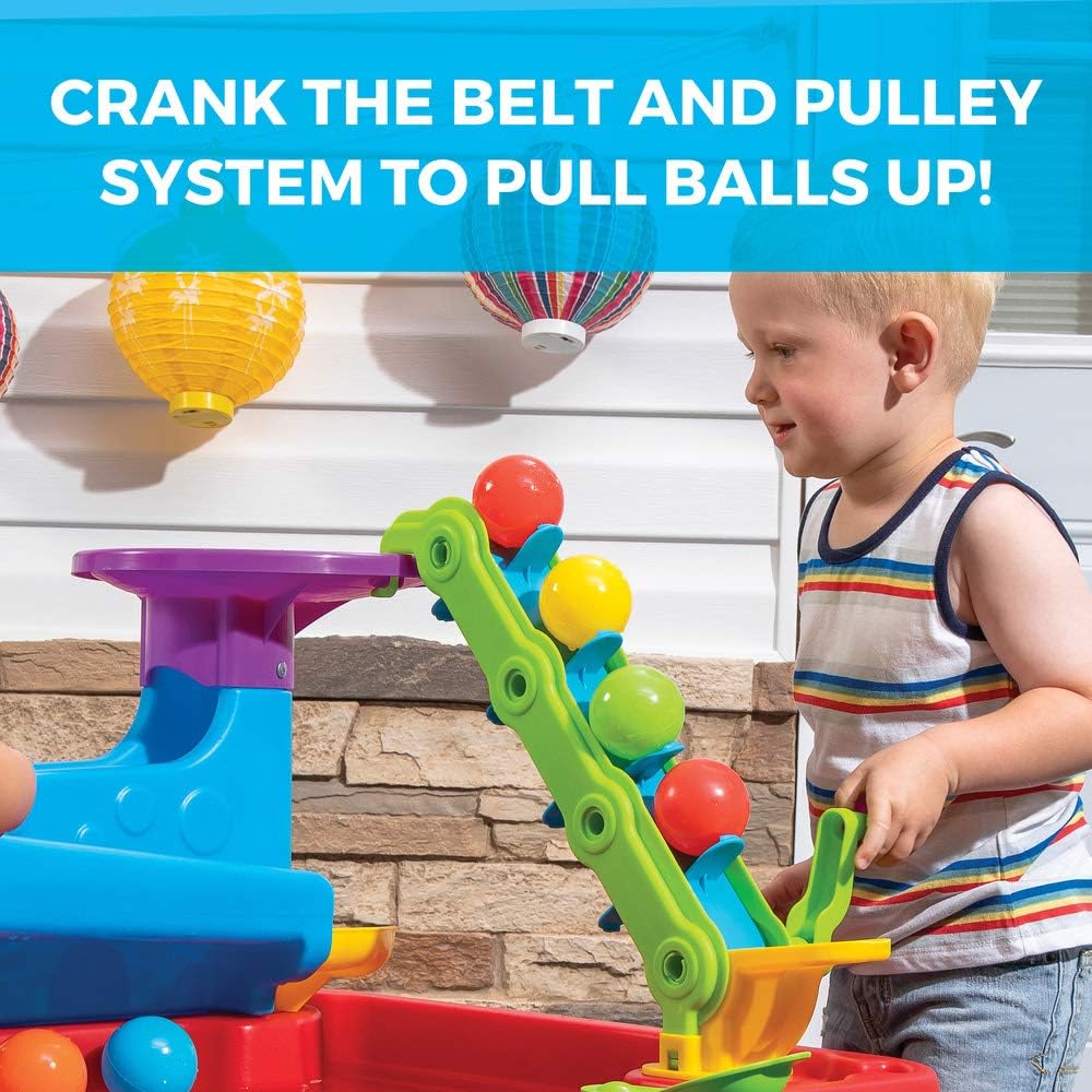 Step2 Discovery Ball Watertafel met Ballen – 13-delige Set – Waterspeelgoed voor Binnen en Buiten
