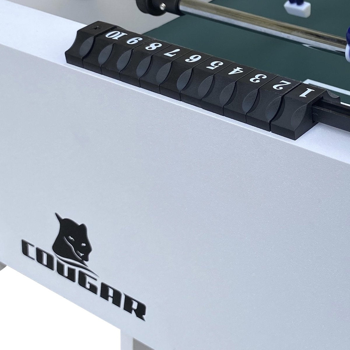 Cougar Scorpion Kick TS opklapbare Voetbaltafel - Tafelvoetbal - Wit
