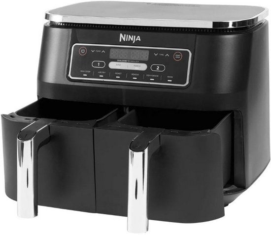 Ninja Dubbele Airfryer XXL - 7.6 Liter - 2020 Model - Dual Zone Technologie - AF300EU